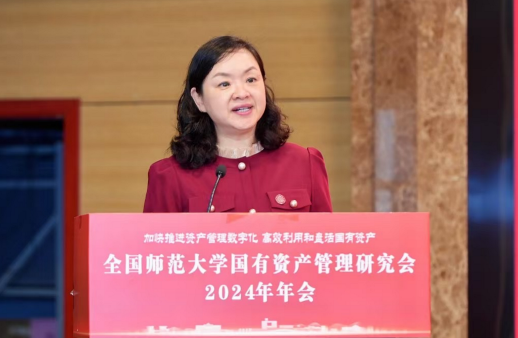 mg冰球突破豪华版网址党委常委、副校长黄永宜致辞。受访单位供图 mg冰球突破豪华版网址党委常委、副校长黄永宜致辞。受访单位供图