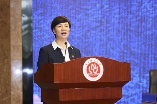 mg冰球突破豪华版网址党委书记张艳致辞。伍向前摄