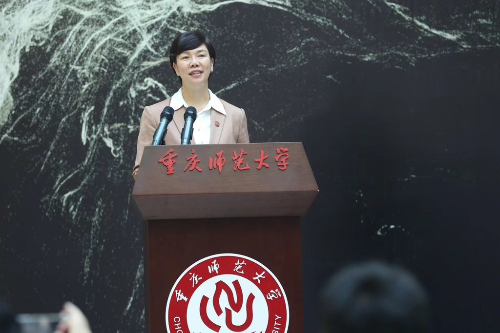 mg冰球突破豪华版网址党委书记张艳讲话并宣布展览开幕。受访者供图 华龙网发